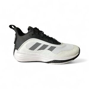 Adidas men’s basketball mid top black and white sneakers. Size 7.​